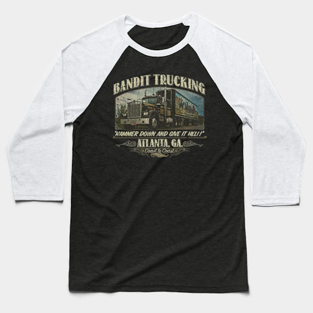 Bootlegging at its Best Smokey and the Bandit Baseball T-Shirt by Insect Exoskeleton